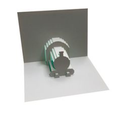 locomotive popup card