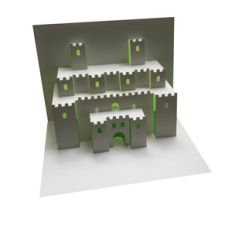 castle popup card