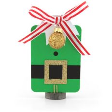 christmas tag elf
