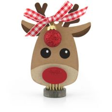 christmas tag reindeer
