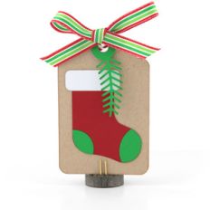 christmas tag stocking