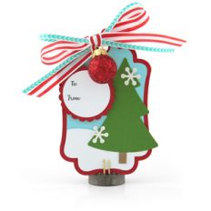 christmas tag tree