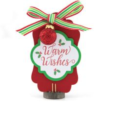 christmas tag warm wishes