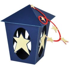 christmas star lantern ornament
