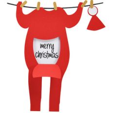 santa's long johns card