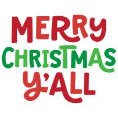 merry christmas y'all