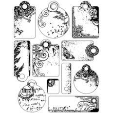ornate tags