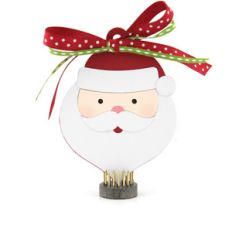 christmas tag santa