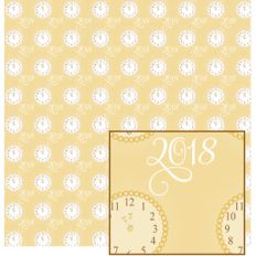 new year clock pattern