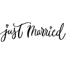 just married