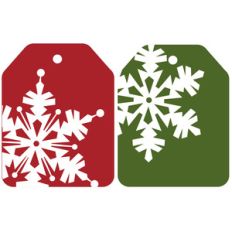 snowflake tags