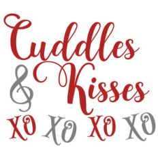 cuddles and kisses