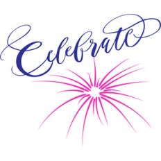 celebrate with fireworks