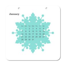 2018 calendar - january