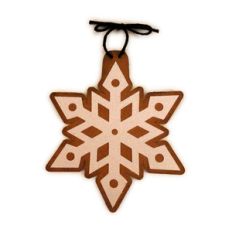 snowflake spiky ornament