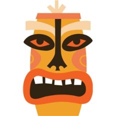 tiki mask