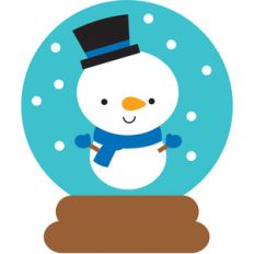 snow globe - frosty friends