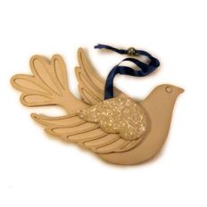 dove layered ornament