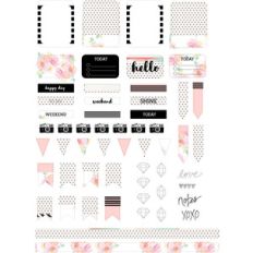 wild floral planner stickers