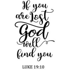 If you are lost god will find you