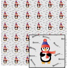 penguin brrrrr pattern