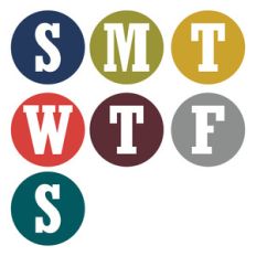 what's happening - days of the week - circle