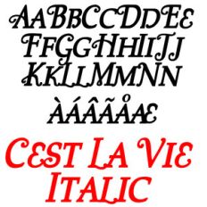 pn cest la vie italic