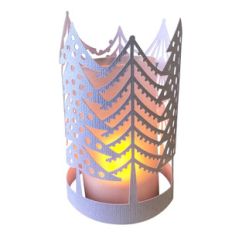 enchanted forest lantern