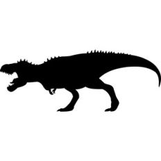 t-rex silhouette