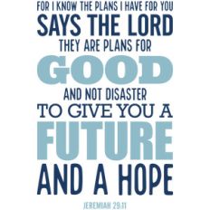 god's plans are good