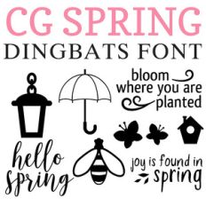cg spring dingbats
