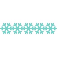 snowflake border
