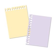 notebook pages