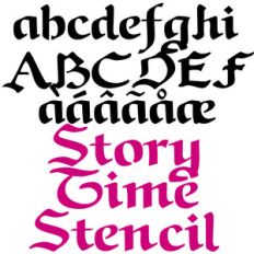 zp story time stencil