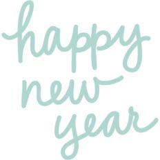 happy new year phrase