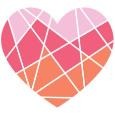 stain glass heart