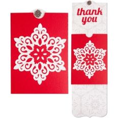 double sliding thank you card