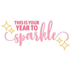 this is your year to sparkle