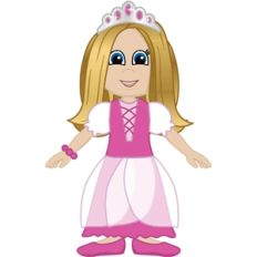 princess paper doll