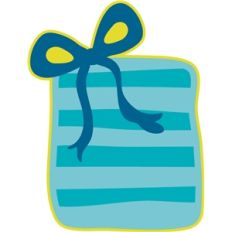 striped gift