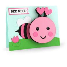 bobble head card valentine bee