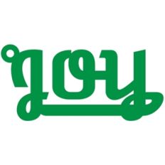 joy gift tag
