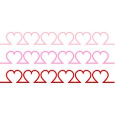 hearts border