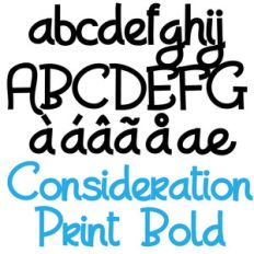 zp consideration print bold