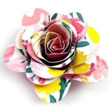 rolled flower