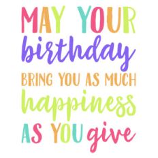 birthday happiness