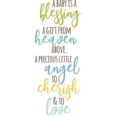 baby is a blessing quote