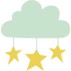 clouds and stars