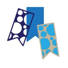 little banners - circle and plain
