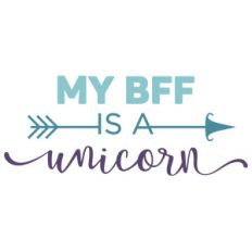 my bff is a unicorn phrase